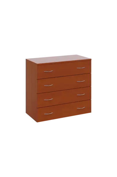 N 2 - 84Z kancelářská skříň, 4-zásuvková, 750x800x400, třešeň šumavská